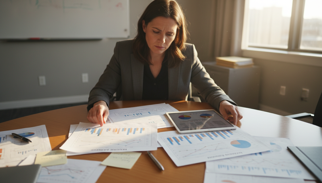 How to Get Better Results From Your Culture Amp Pulse Surveys in 2026 3 HR leader comparing culture amp pulse surveys results with exit survey trends