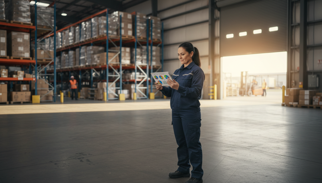 Choosing the Right Frontline Employee Retention Software in 2026 1 manager reviewing frontline employee retention software dashboard on a tablet