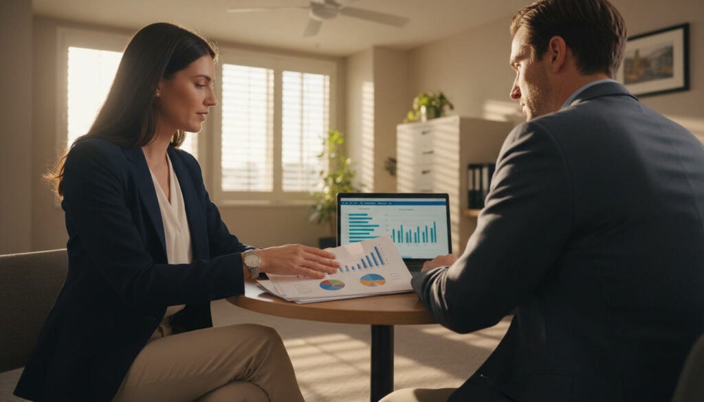 Hiring a Florida Human Resource Consultant: Your 2026 Retention Playbook 1 Florida human resource consultant reviewing employee survey data with a hotel manager