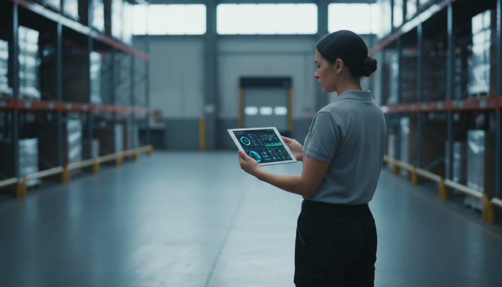 How the Right Frontline Employee Retention App Cuts Turnover in 2026 1 manager reviewing a frontline employee retention app dashboard on a tablet