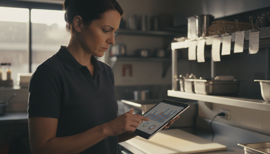 Best POS Systems for Tracking Restaurant Employee Sentiment in 2026 1 restaurant manager reviewing top-rated pos providers for restaurant employee sentiment data on a tablet