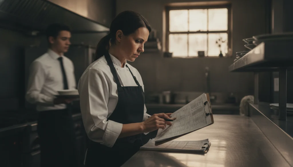 hospitality industry turnover rate chart showing frontline vs management attrition
